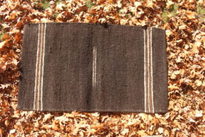 rug 3x5 mocha white brown